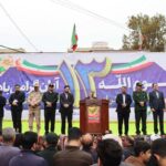 راهپیمایی حماسی مردم پارس آباد بمناسبت ۱۳ آبانماه