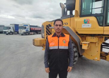 رئیس جدید و تلاشگر اداره راهداری بیله سوار پای کار آمد/ آغاز بهسازی آسفالت جاده اصلی جعفرآباد