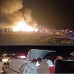 مرگ دو جوان در آب‌های منطقه و خسارت گسترده آتش‌سوزی به یک عشایر در پارس آباد